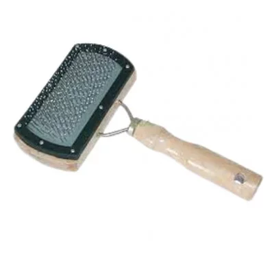 Пухнастики Пуходерка дерев'яна.з напиленням