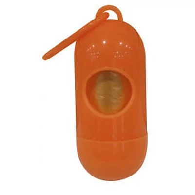 Брелок -діспенсер з пакетами для фекалій