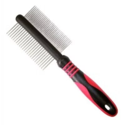 Гребінець двосторонній густий рідкісній зуб. 18мм