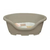 Лежак для тварини MORFEO, пластик, бежевий, 49х34х21см +