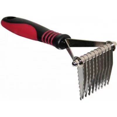 CaniAMici Ковтуноріз для всіх типів шерсті, 10 ліз, 9x18,5 см