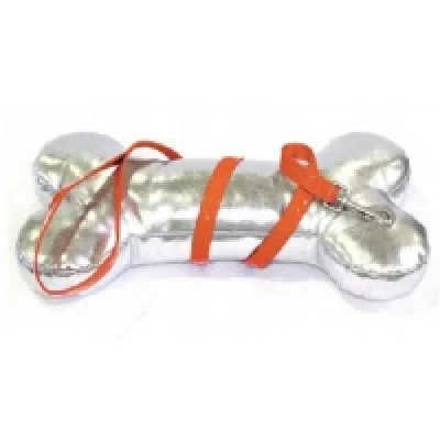 Повідець LEATHERETTE, помаранчевий лак, кожзам/нейлон, 120x1,5см