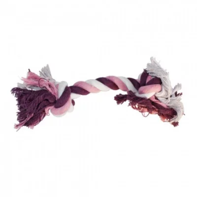 Іграшка для соб. CROCI канат грейфер з вузлами, фіолетовий, 30см (ціна за 1шт) *