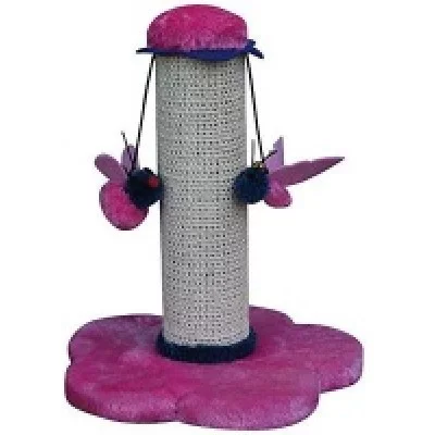 Драпак CROCI Mini Flowers, стовпчик на підставці з іграшкою, 25х25х30 см