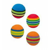 Іграшка для котів CROCI М'яч зефір веселка 3см, 98шт / уп (ц..