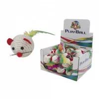 Іграшка для котів CROCI Миша Ріо, 4,5 см, 40шт / уп +