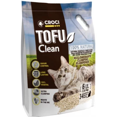Kotix TOFU Clean Наповнювач для котячих туалетів тофу