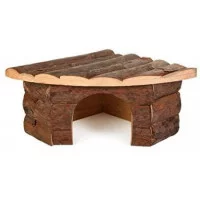 Дерев'яний дім для гризуна Корнер, 42х15х30см