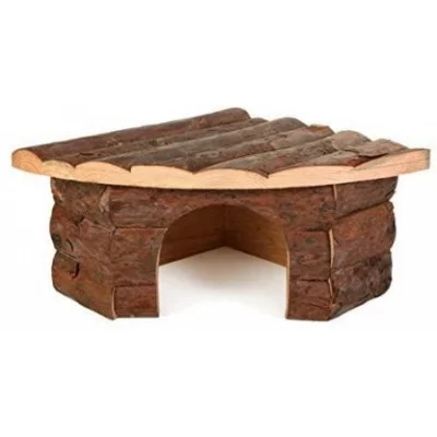 Дерев'яний дім для гризуна Корнер, 42х15х30см