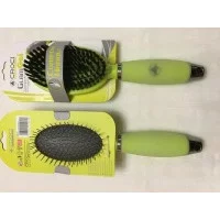 Гребінець-щітка 2 в 1, силіконова ручка, 7х24,5м