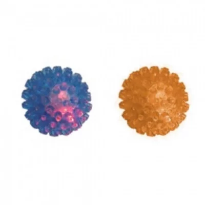 Іграшка для котів CROCI М'яч-їжачок, світиться, 4,5 см