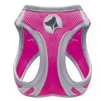 HIKING REFLECTIVE, Шлея рожева, нейлон XS 30-33см