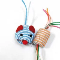 Іграшка для котів CROCI Миша / туба в асортименті, 5 см