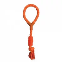 CROCI JUICE Іграшка для соб. канат з ручкою і цукеркою, колі..