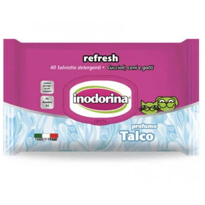 Inodorina  Серветки для очищення бруду з тварин