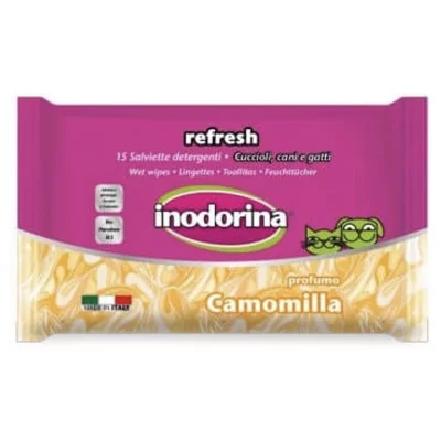 Inodorina  Серветки для очищення бруду з тварин