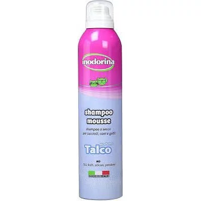 Inodorina Shampoo Mousse Talco шампунь-мус з тальком