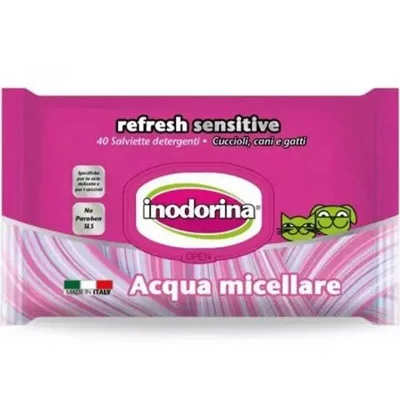 Inodorina  Серветки для очищення бруду з тварин