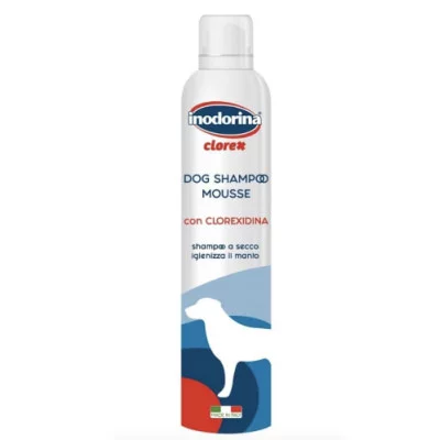 Inodorina  Шампунь мус із хлоргексидином для собак та цуценят
