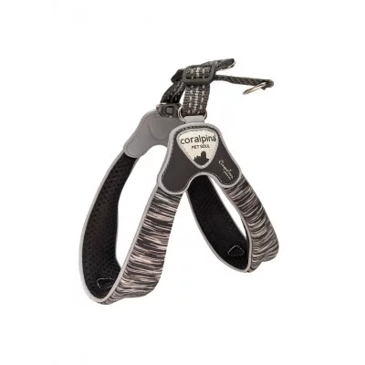 Coralpina Шлея POWERMIX чорний меланж