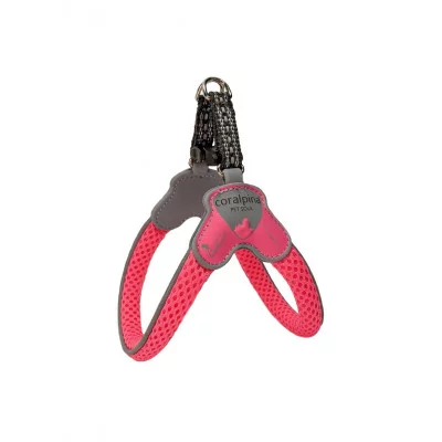 Coralpina Шлея MINI рожевий неон