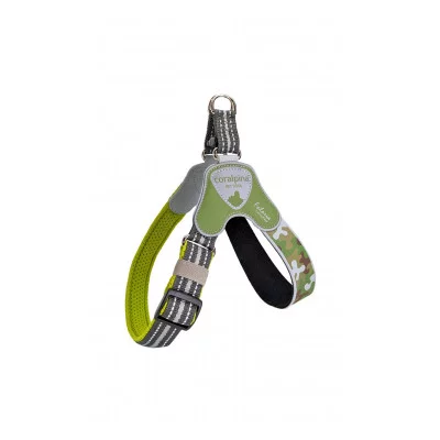 Coralpinа Шлея CAMOUFLAGE з регулюванням, зелена