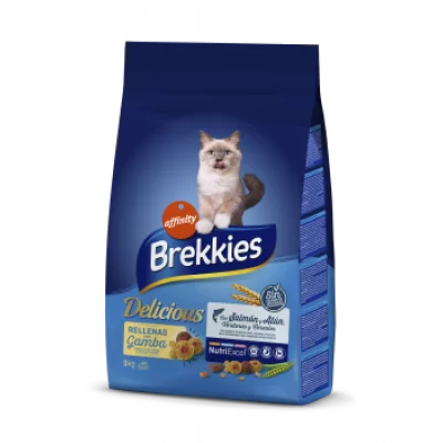 Brekkies Cat Delice Fish для дорослих котів з рибою