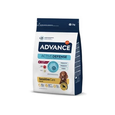 Advance Dog Med/Maxi Sensitive Adult Lamb & Rice Корм для дорослих собак з ягням та рисом