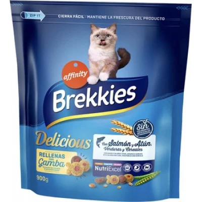 Brekkies Cat Delice Fish для дорослих котів з рибою