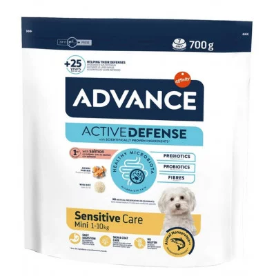 Advance Dog Mini Sensitive Корм для дорослих собак маленьких порід з чутливим травленням