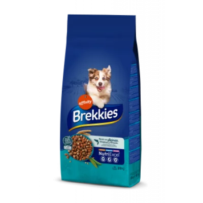 Brekkies Dog Fish для собак усіх порід з лососем
