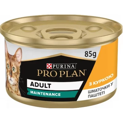ProPlan Adult, консервований корм для котів 85 гр