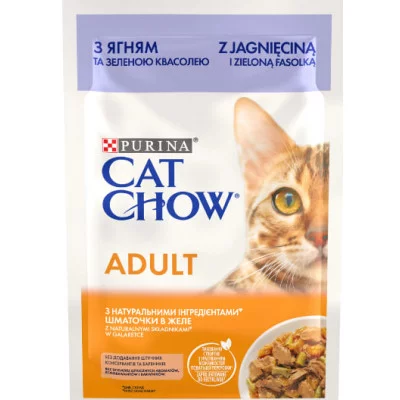 Purina Cat Chow Adult Консервований корм для дорослих котів, 85г