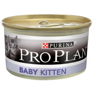 Pro Plan Veterinary Diets Baby Kitten Консервований корм, мус для кошенят з куркою