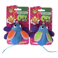 Іграшка для котів Caty funny, плюшева мишка, 10 см