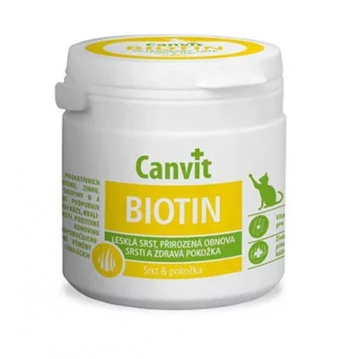 Biofaktory Canvit Biotin Вітаміни для котів