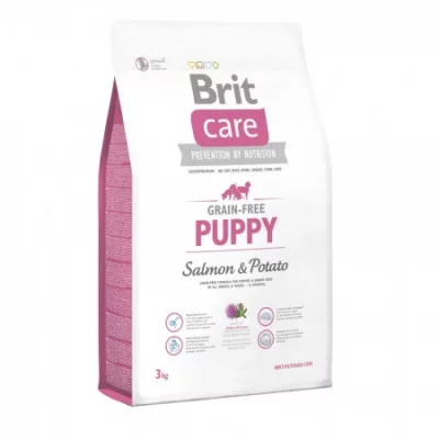 Brit  Care GF Junior  Breed корм для молодих собак всіх порід  з лососем