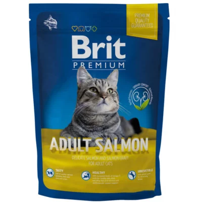 Brit Premium Cat Adult Salmon корм для дорослих котів