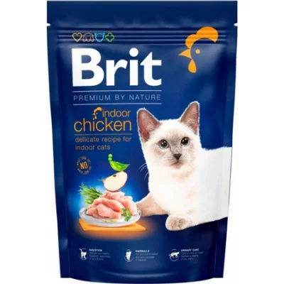 Brit Premium Cat Indoor для котів які живуть в приміщенні