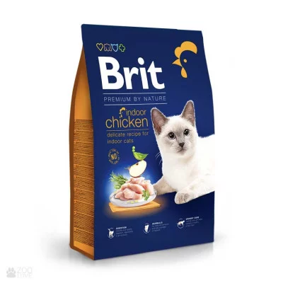 Brit Premium Cat Indoor для котів які живуть в приміщенні
