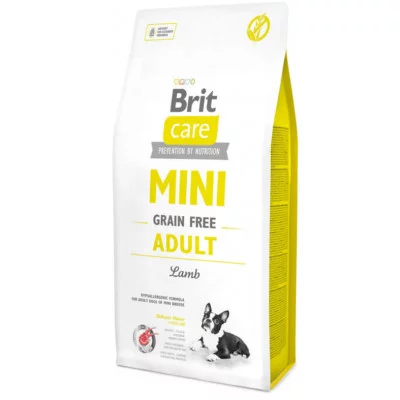 Brit Care Mini Adult  Lamb  корм для дорослих собак міні порід з ягням
