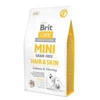 Brit  Care GF Mini Hair and Skin корм для дорослих собак мін..
