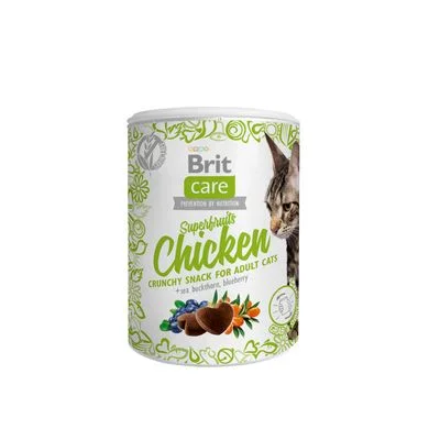 Brit Care Cat Snack Superfruits Ласощі для котів, 100 г