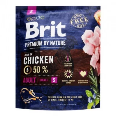 Brit Premium Dog Adult S корм для дорослих собак