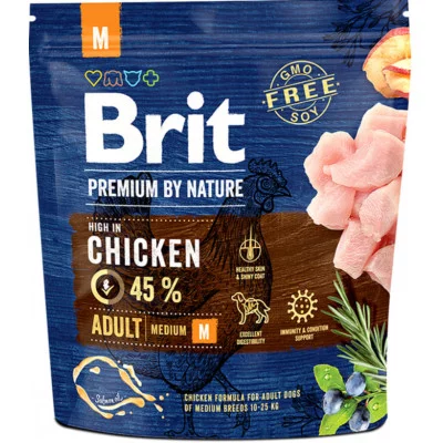 Brit Premium Dog Adult M корм для дорослих собак