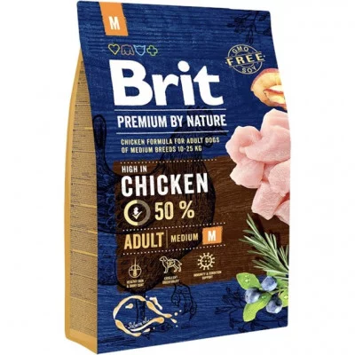 Brit Premium Dog Adult M корм для дорослих собак