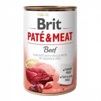 Brit Paté and Meat Dog k 400 g  вологий корм для собак