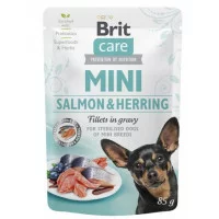 Brit Care Mini Dog pouch 85g Вологий корм для собак, філе у ..