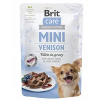 Brit Care Mini Dog pouch 85g Вологий корм для собак, філе у ..