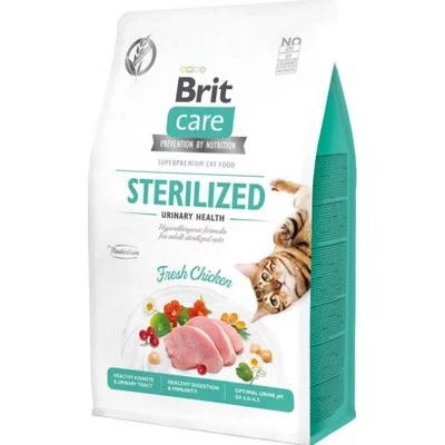 Brit Care Cat Sterilized urinary health сухий корм для котів стерилізований